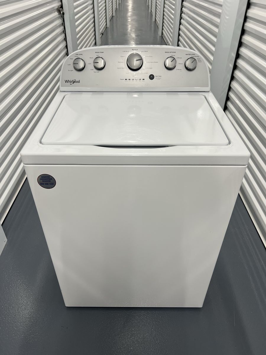 Whirlpool White Top-Load Washing Machine