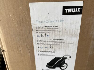 New Thule Chariot Lite 2 Kid Trailer + jogging Kit