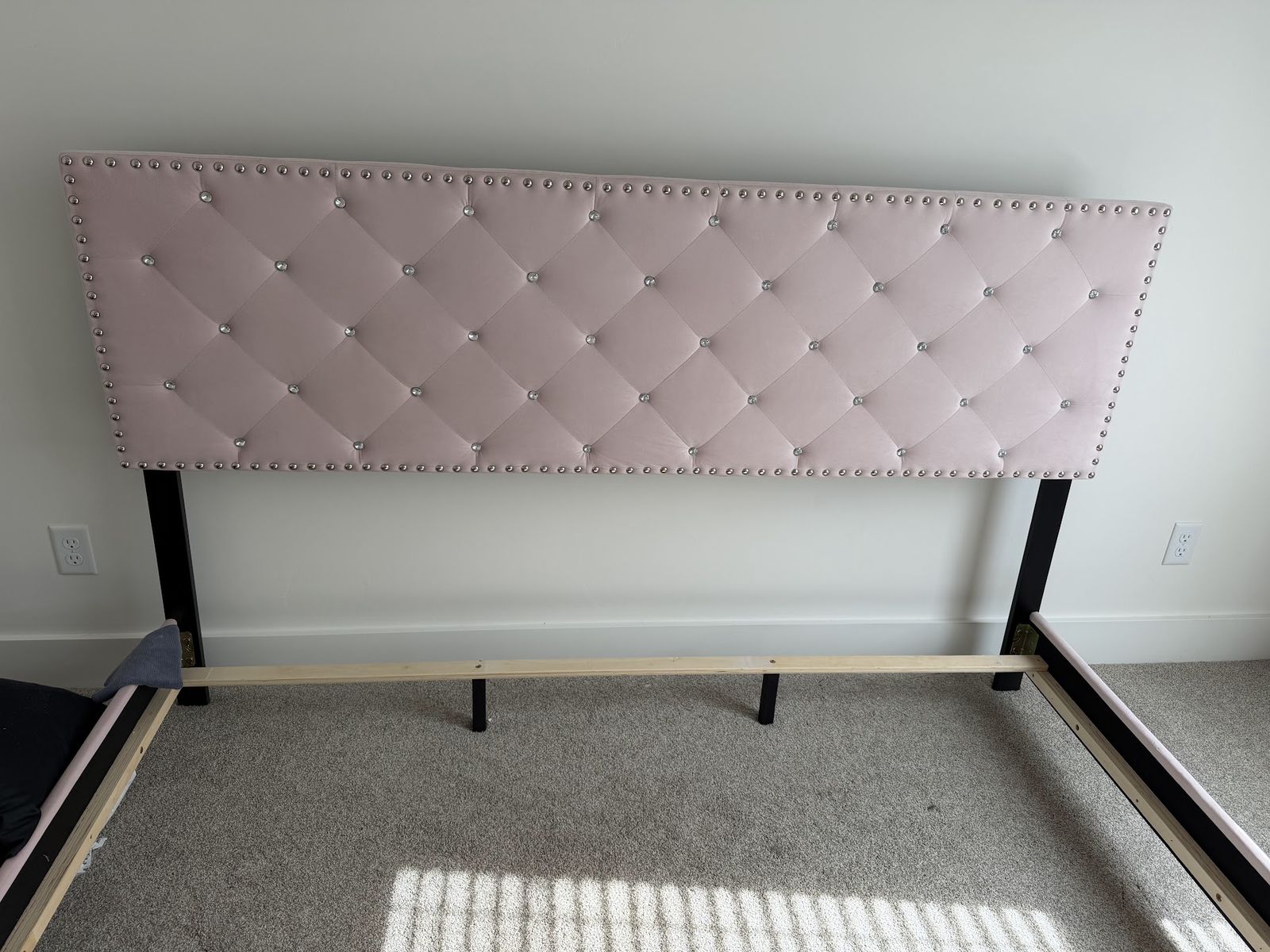 Pink King Bed Frame