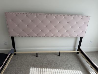 Pink King Bed Frame