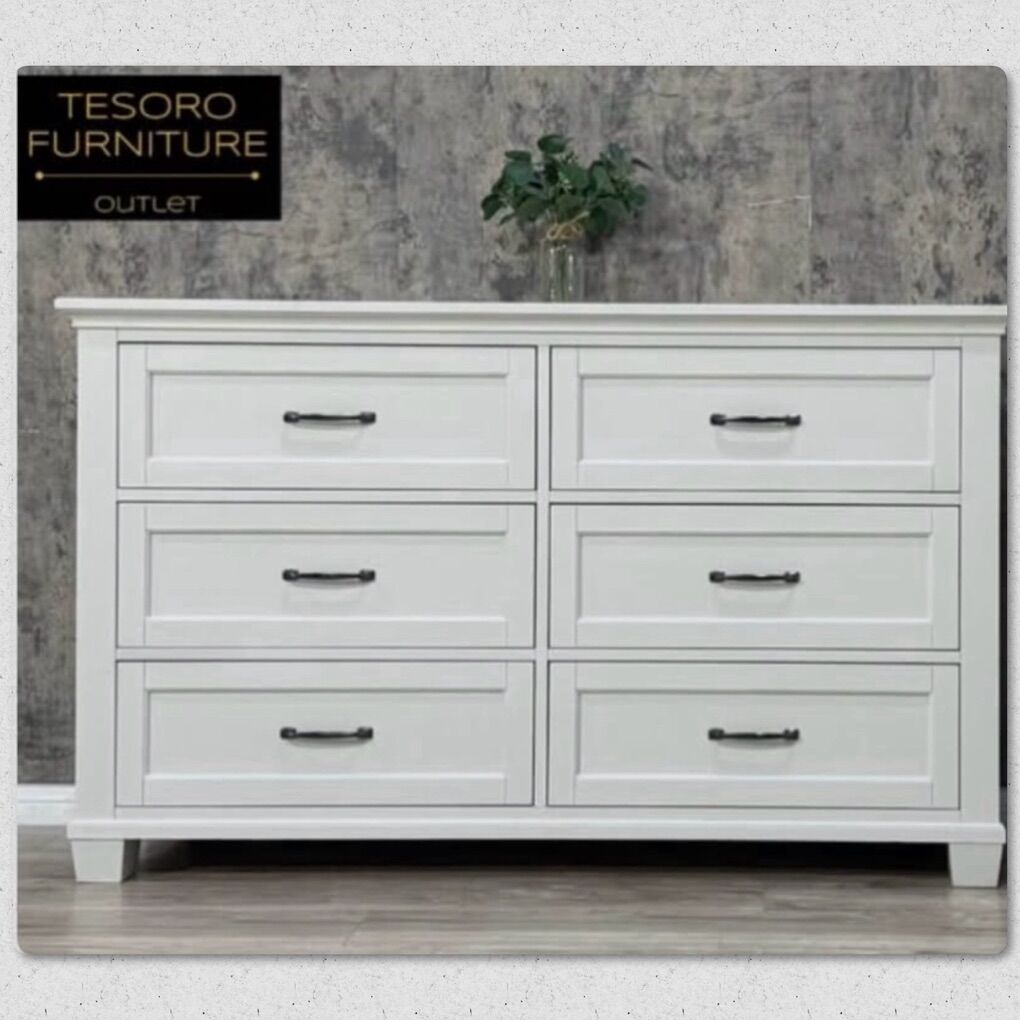 HUGHES GREY DRESSER FREE DELIVERY