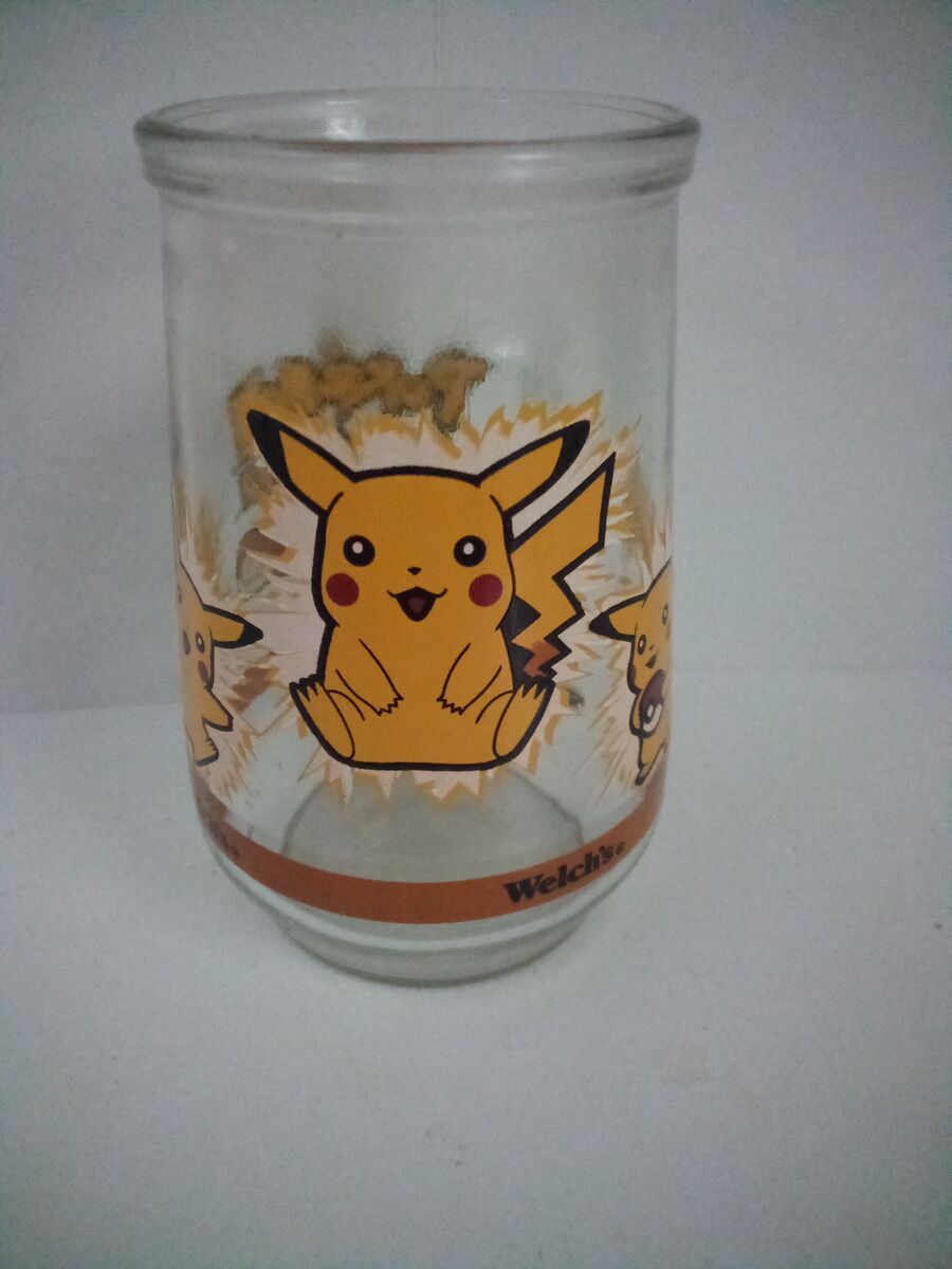 1999 Welch's Jelly Glass Pokémon - Pikachu