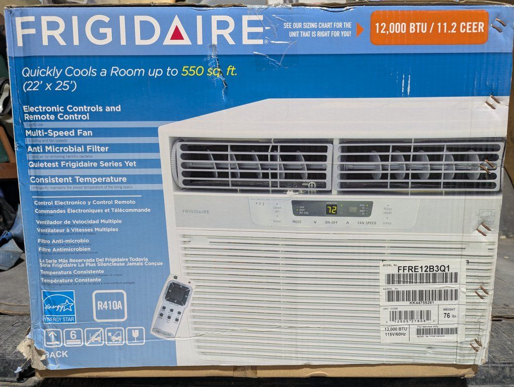 Frigidaire FFRE12B3Q1 12,000 BTU Air Conditioner