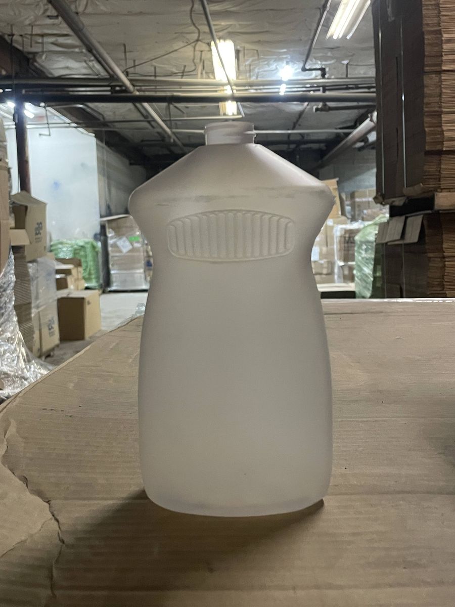 28oz Oblong Natural Plastic Jugs: 2,262 pieces