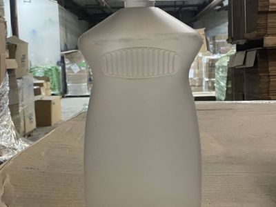 28oz Oblong Natural Plastic Jugs: 2,262 pieces