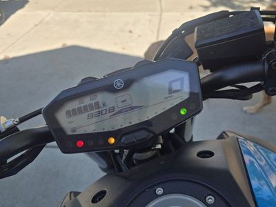 Yamaha MT-07 Motorcycle - Blue/Black, 8208 Miles, Road Bike