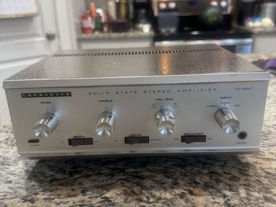 Lafayette LA-224T Solid State Stereo Amplifier Vintage Audio Japan