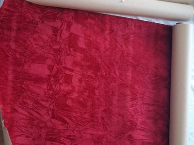 roll of red felt liner