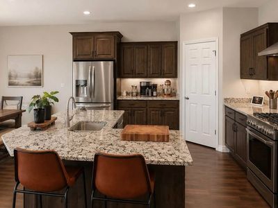 Knotty Alder Cabinets & Granite
