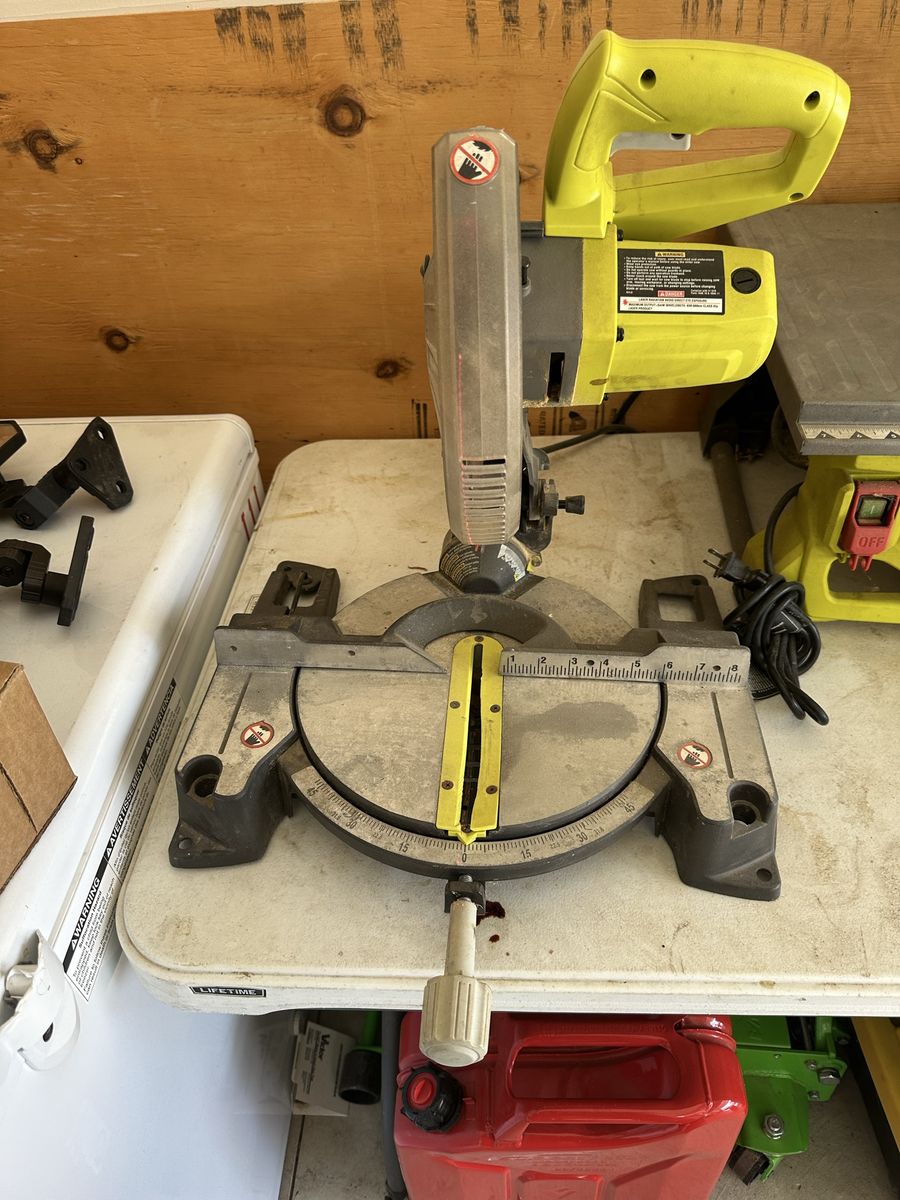 10" Ryobi Chop Saw With Laser