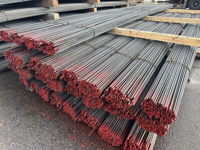 HUGE SELECTION OF REBAR!! Steel Rebar 1/2 (#4) x 20' GRADE 60 - $7.99 each