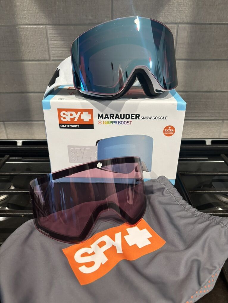 Spy Maraunder Snow Goggle-Never Used