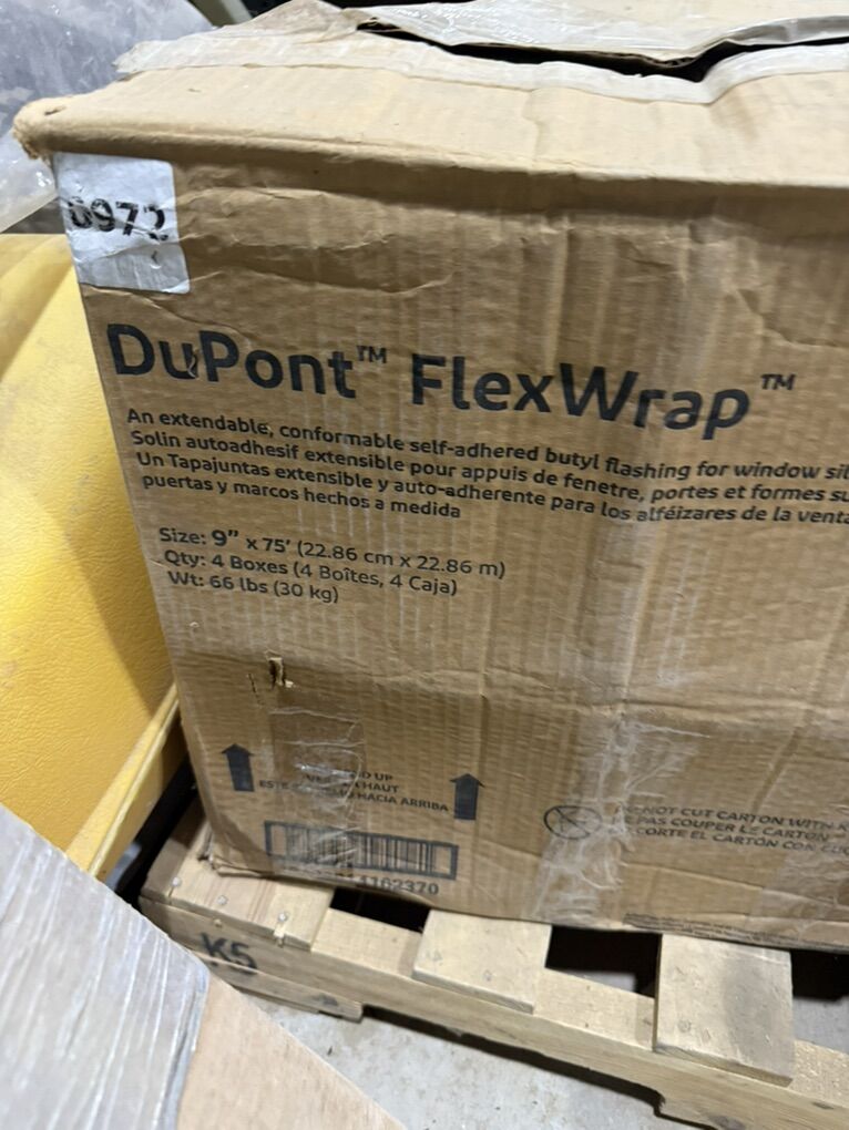 4 Rolls Of Dupont Flexwrap 9x75'