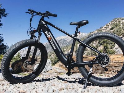 HIBOY P6 E-Bike Fat Tire Mountain Bike, 750W rear hub motor.