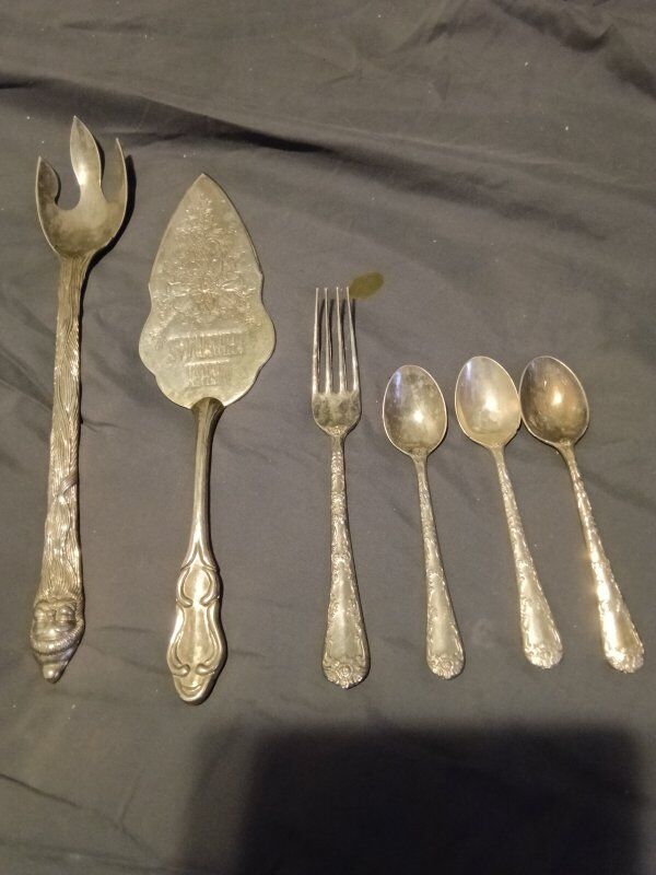 vintage silver ware