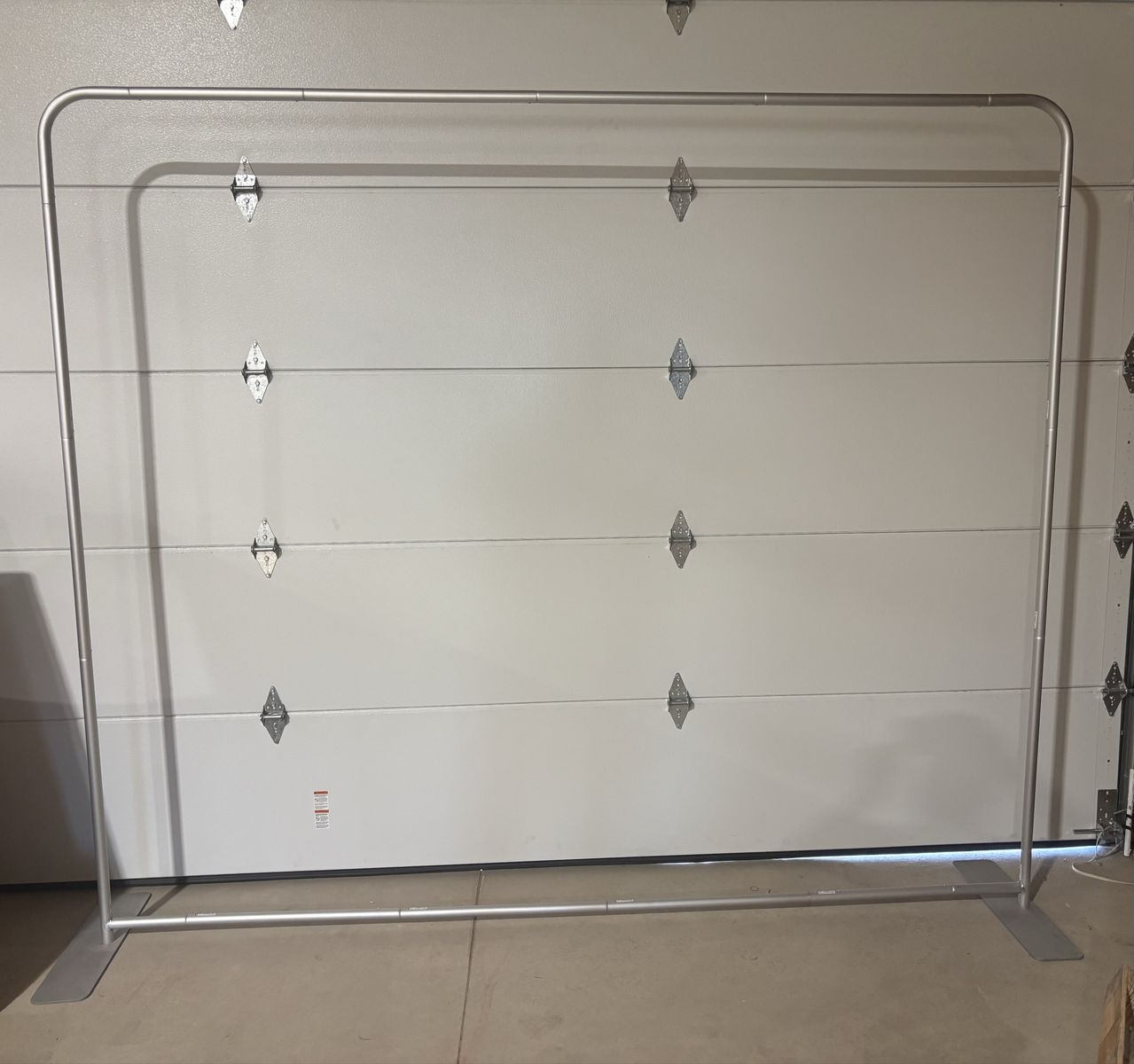 Heavy Duty Aluminum Freestanding Pipe And Drape/Photo Backdrop/Tradeshow Display Frame