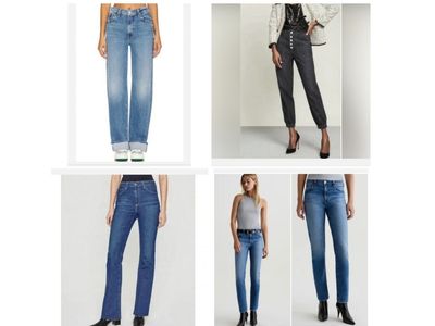 Premium 4 pc. Denim Bundle – MOTHER (NEW), Veronica Beard, AG Jeans (Size 25–27)