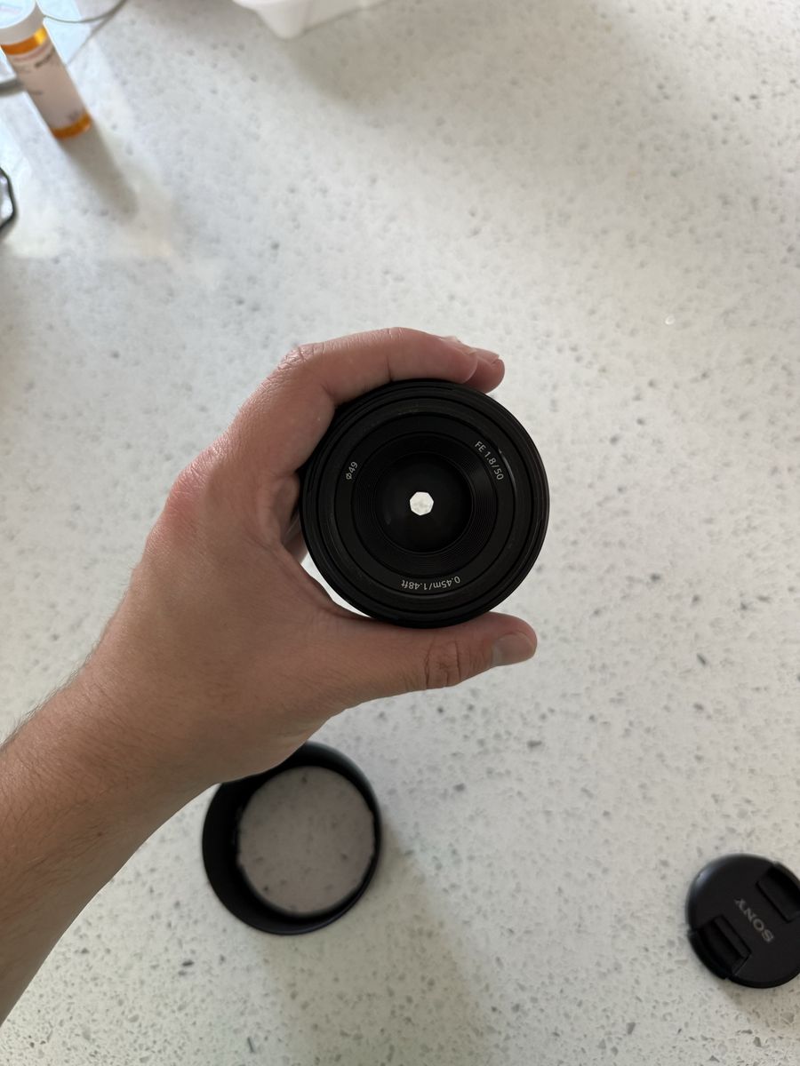 Sony FE 50mm f/1.8 Standard Lens (SEL50F18F) for E-mount Cameras