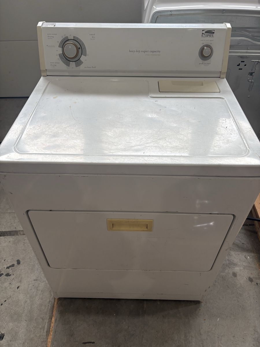 Estate by Whirlpool electric dryer