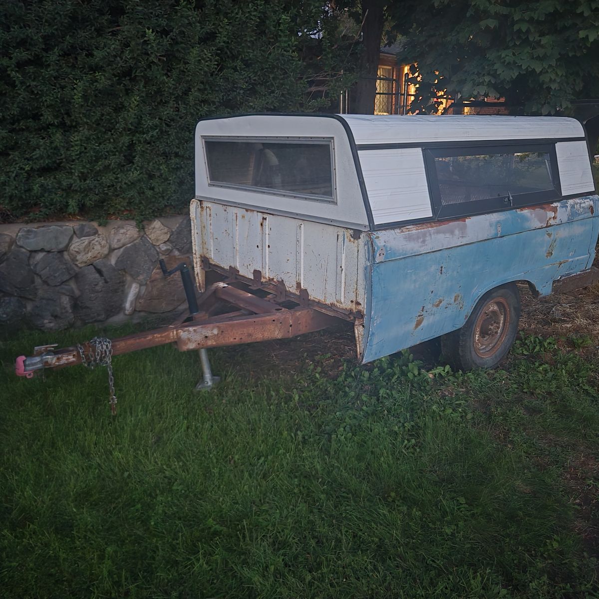 Ford truck bed trailer