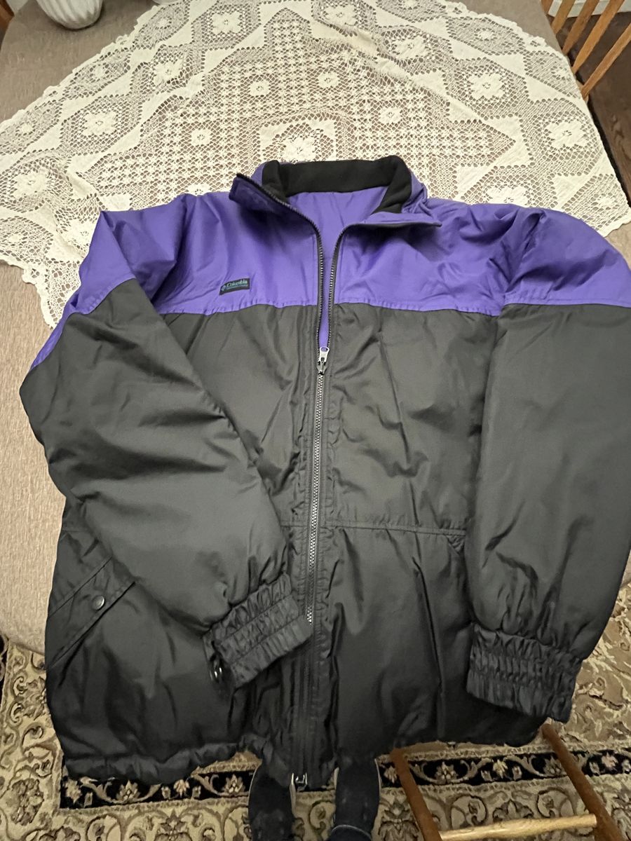 Mens Columbia Down Jacket XL