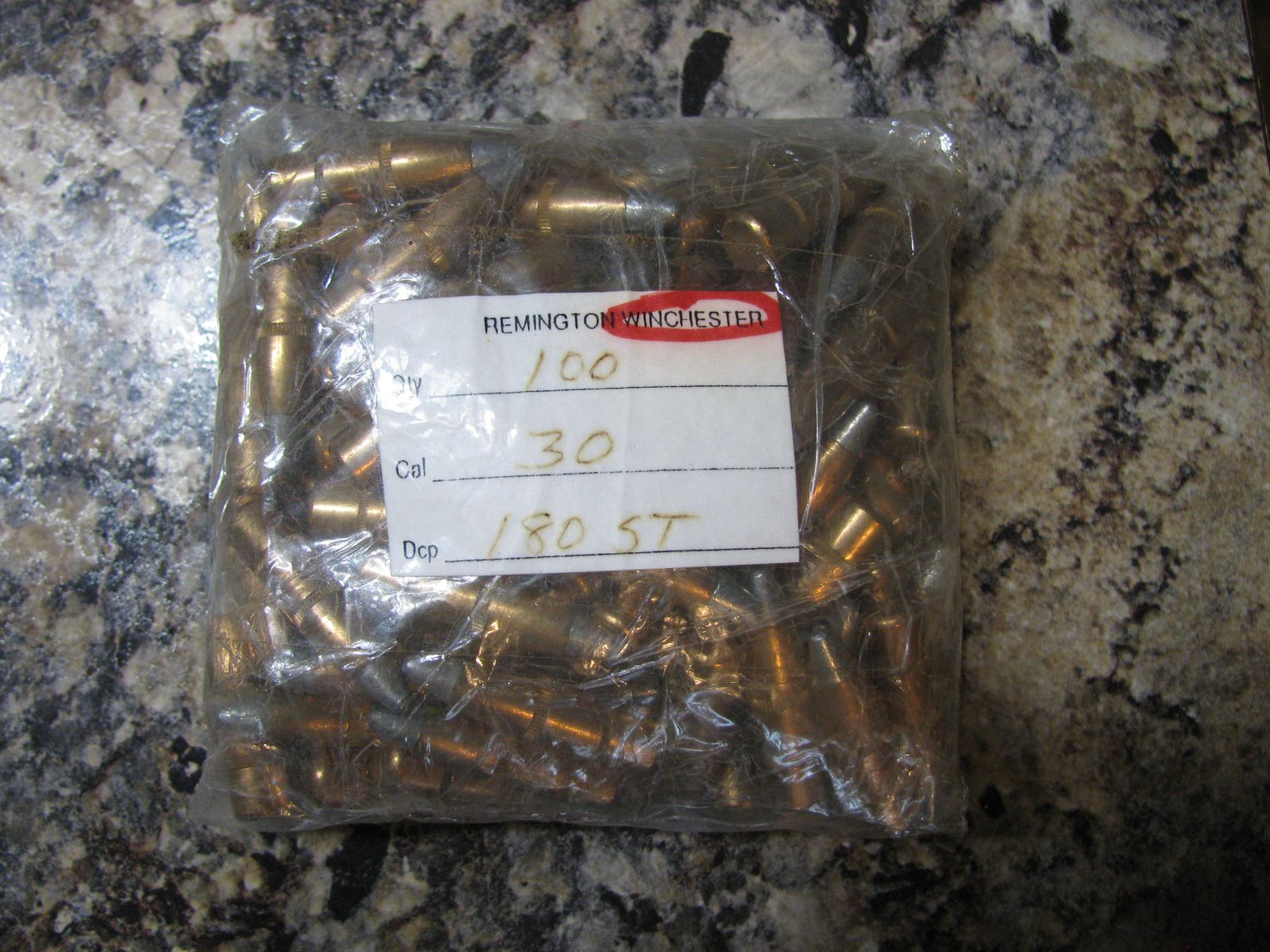 Winchester 30 Cal. 180 Gr. Silvertip bullets (100 pcs.)