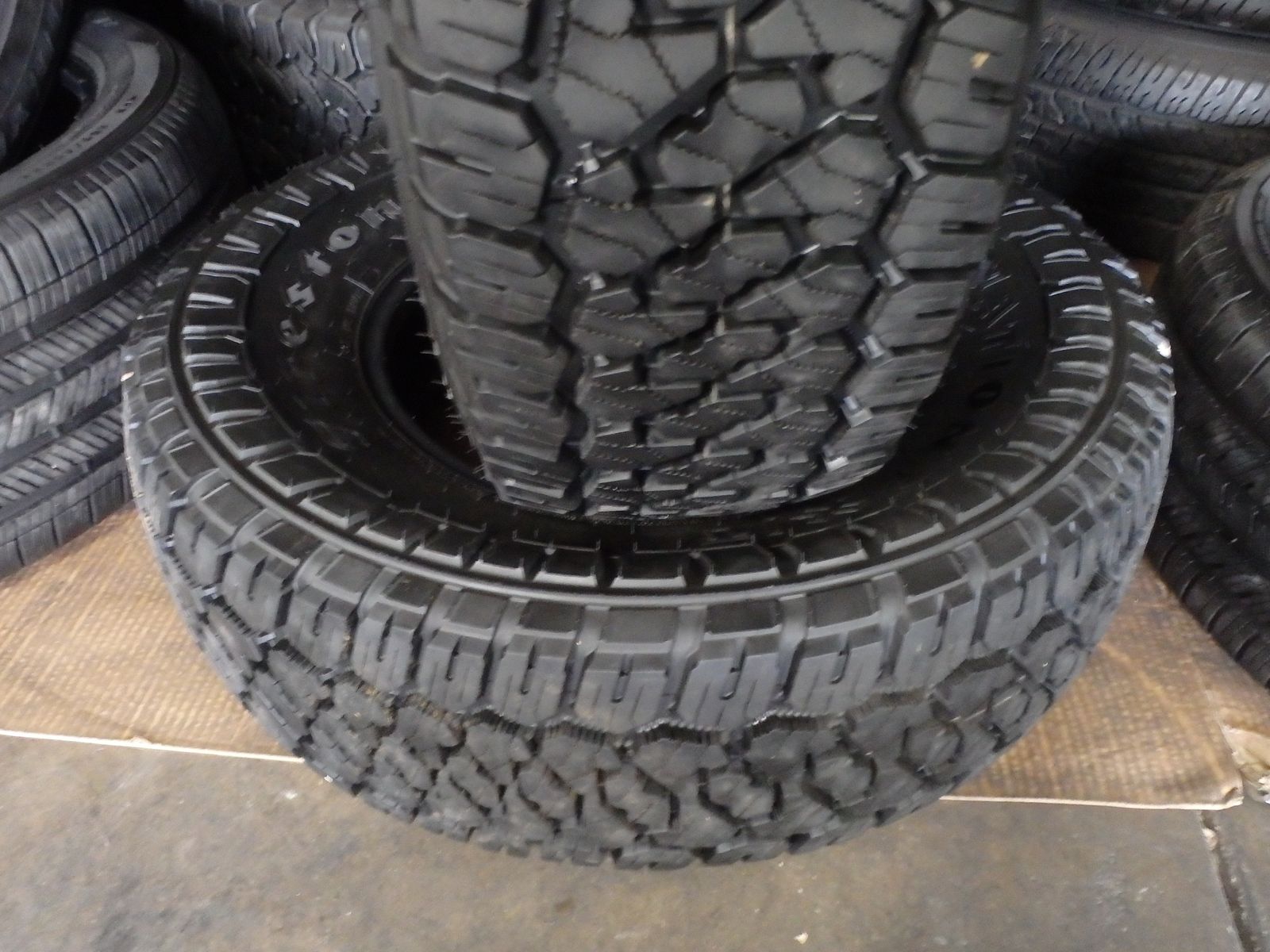 245/75R16 FIRESTONE DESTINATION A/T PAIR OF TWO USED TIRES