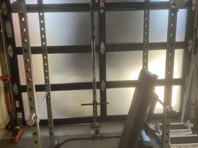 FR rack with bench, pull down and all accessories