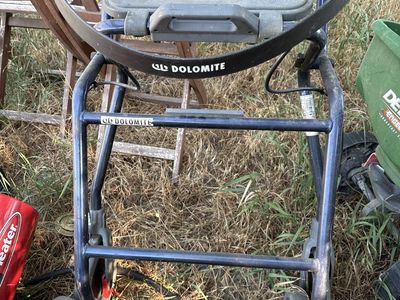 Dolomite Legacy Rolling Walker Rollator with Seat - Blue