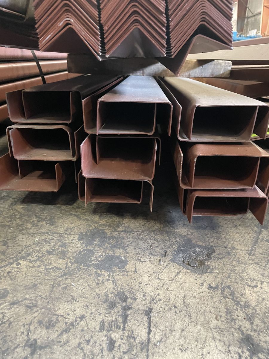 SPECIAL OFFER! Steel Open Face Channel 4-3/16" x 2" x 14 GA x 25' - $38.95 each