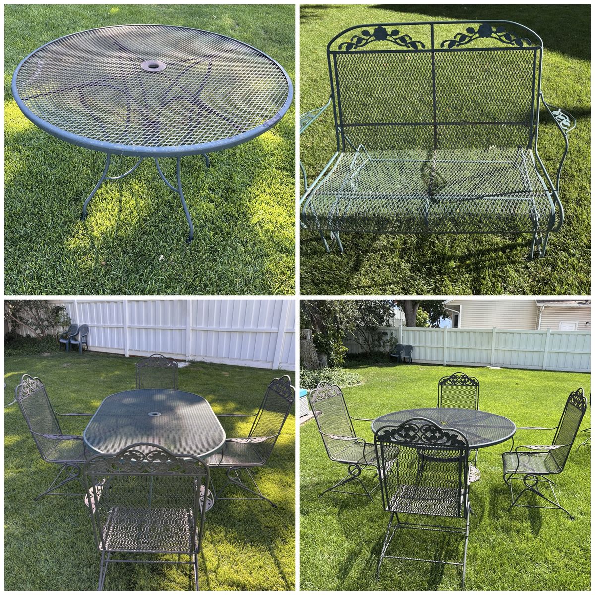 Vintage Woodard Patio Furniture! See Description For Details/Pricing 