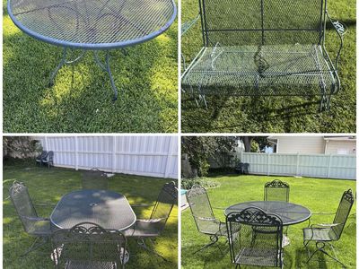 Vintage Woodard Patio Furniture! See Description For Details/Pricing