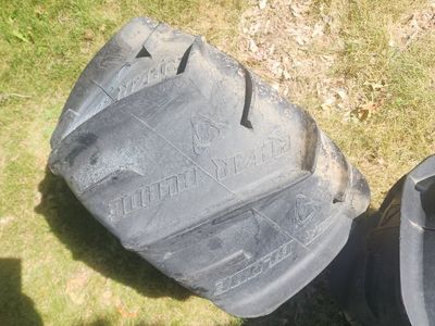 ATV REAR PADDLE TIRES