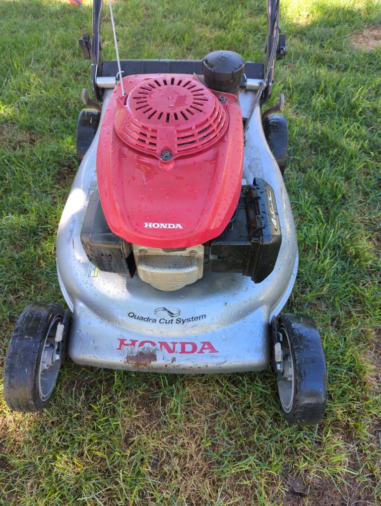 Honda Quadra Cut System Push Lawn Mower - Used, Good Condition