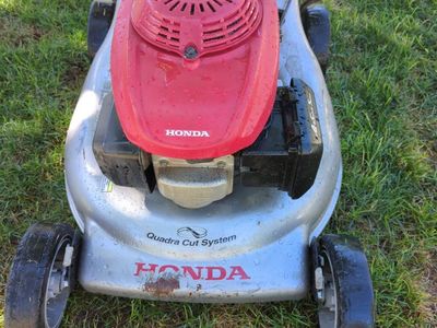 Honda Quadra Cut System Push Lawn Mower - Used, Good Condition