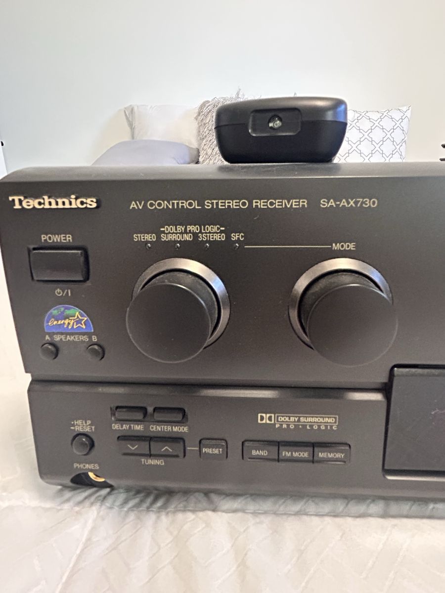Technics SA-AX530 Home Audio Video Control 5 Channel Stereo Receiver TESTED