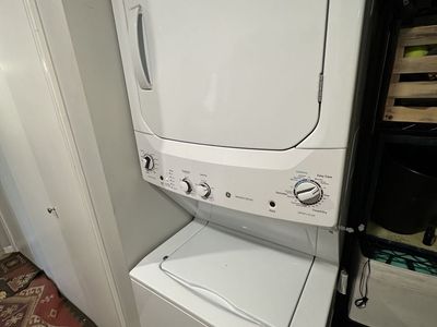 GE Stacked Washer Dryer