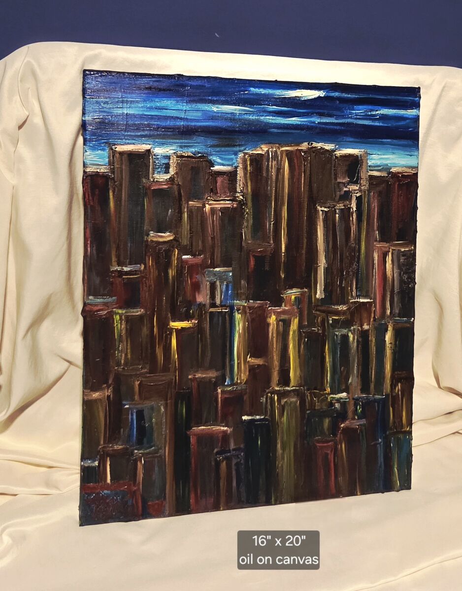 Oil on Canvas Painting 16" x 20"