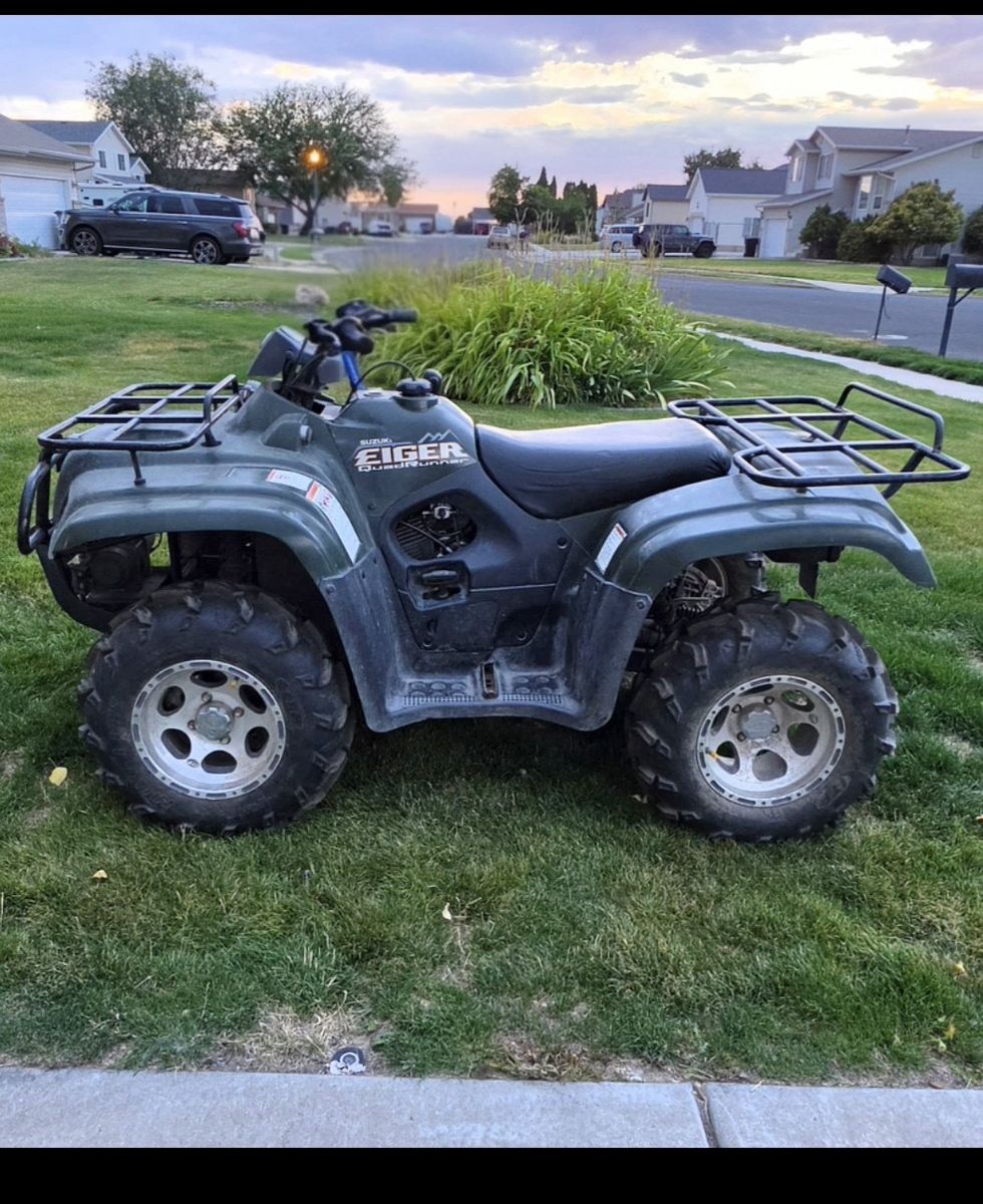 Suzuki Eiger QuadRunner 400 4x4 Quadmatic ATV