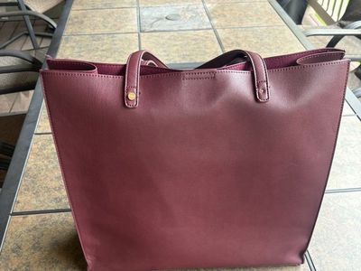 Red large tote