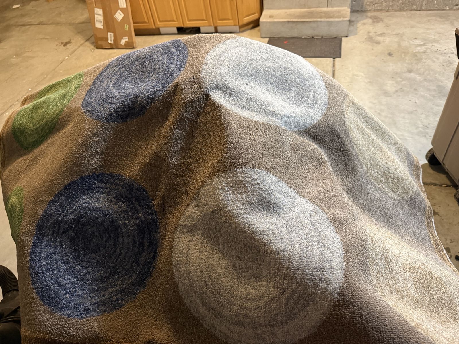 Joy Carpets & Co. Mindful Seating Area Rug, Multi-Color, 5' x 7'8", StainSmart, Antimicrobial