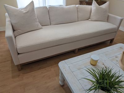 Downeast Home Cloud Sofa, Chair & Ottoman - Excellent, Like New Condition