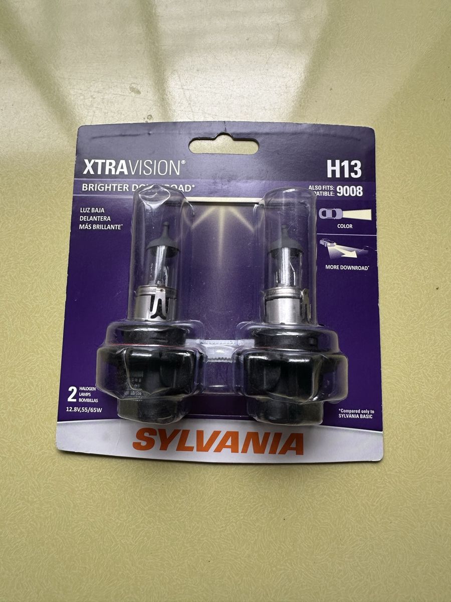 SYLVANIA XTRAVISION H13/9008 Headlight Bulbs