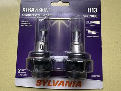 SYLVANIA XTRAVISION H13/9008 Headlight Bulbs