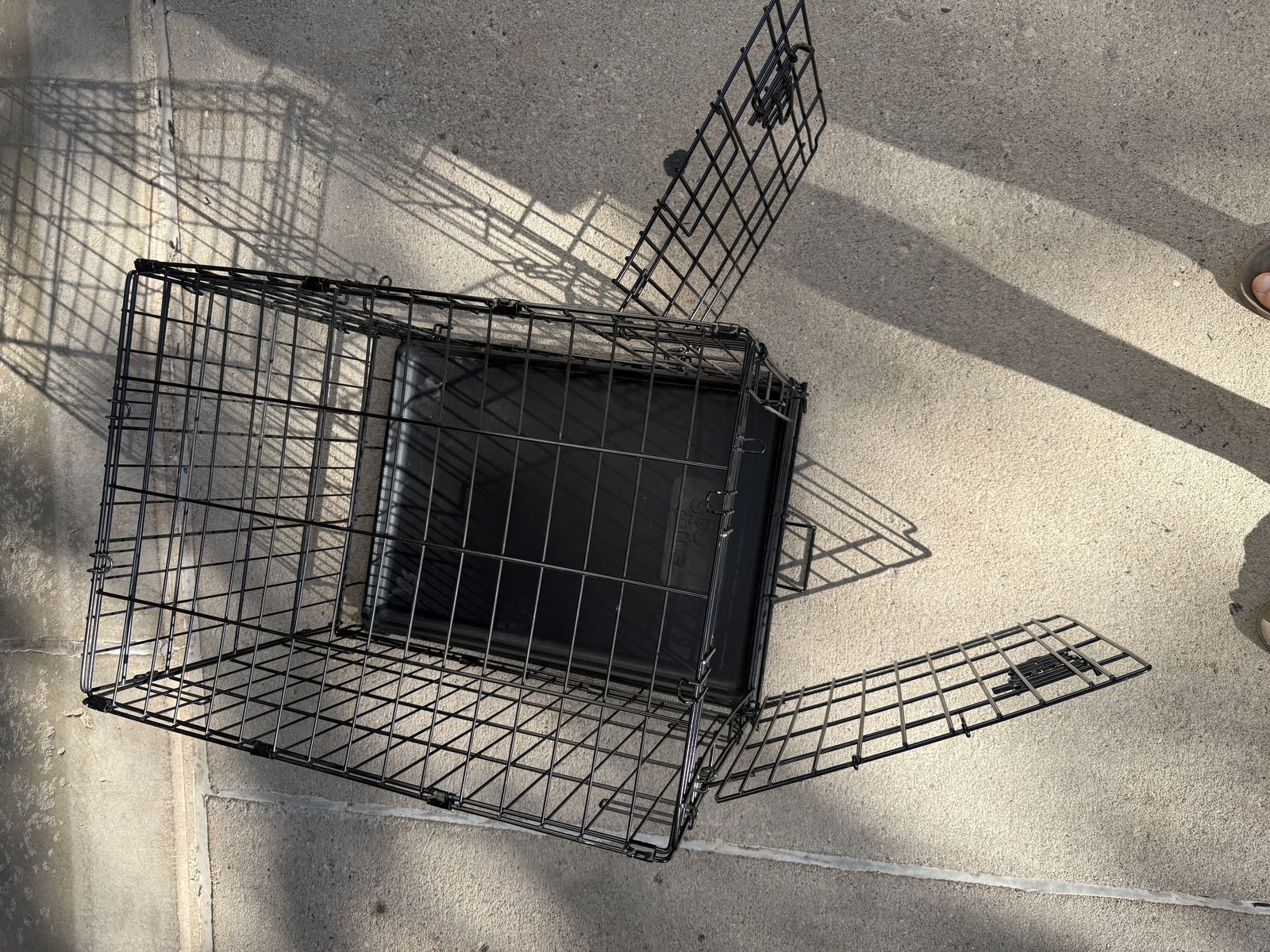 Dog Cage 24” long x 19” tall x 17” wide