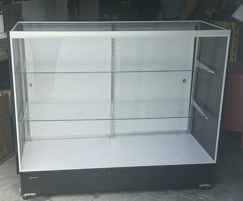 Retail Glass Display Case Retail Showcase with Shelves