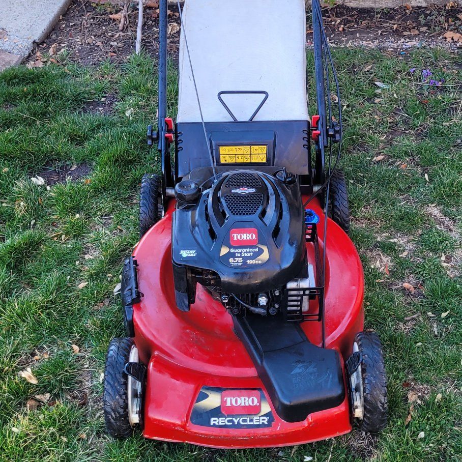 Toro lawn mower self propelled