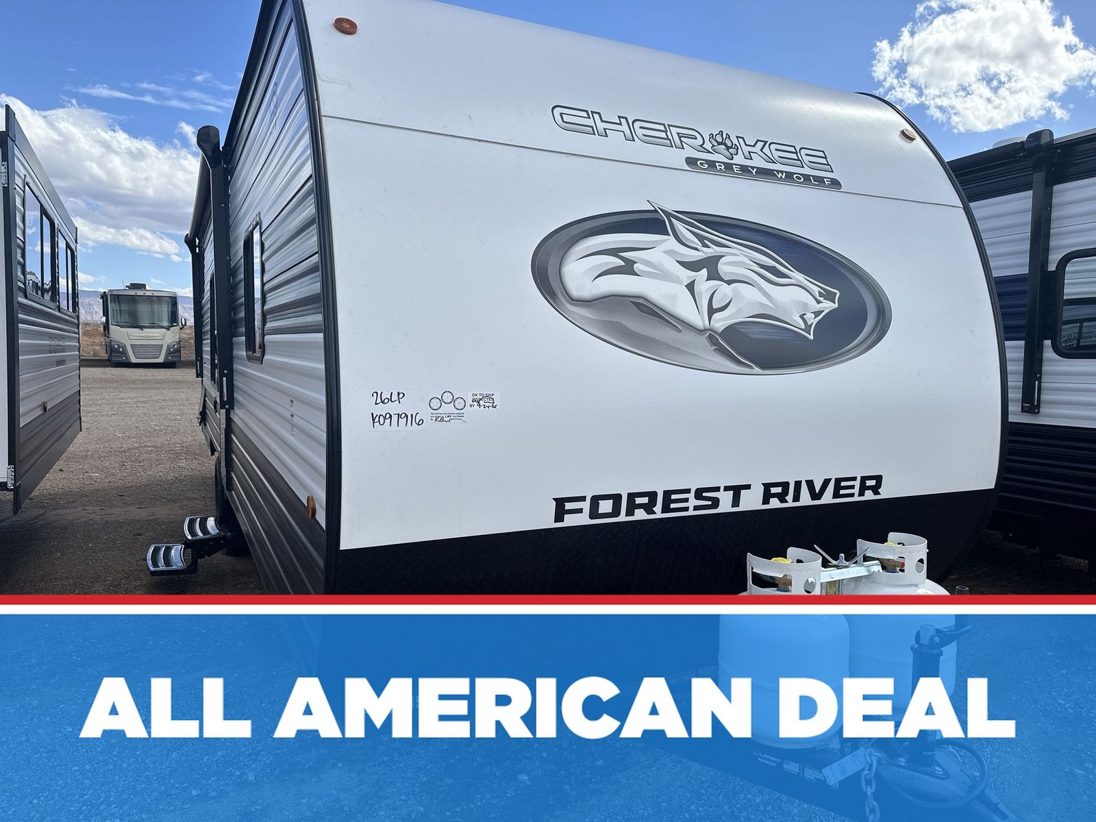 2026 Forest River RV Cherokee Grey Wolf 26LP