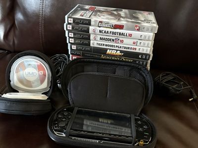 PSP Games Lot – NCAA Football 10, Patapon 2, Madden, LOTR & More