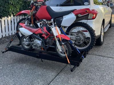 Titan Ramps Dual Dirt Bike / Motorcycle Carrier